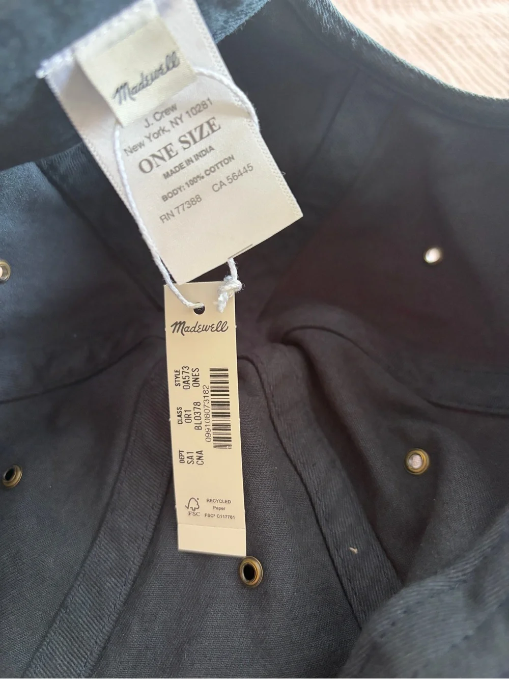 Madewell women’s baseball bat